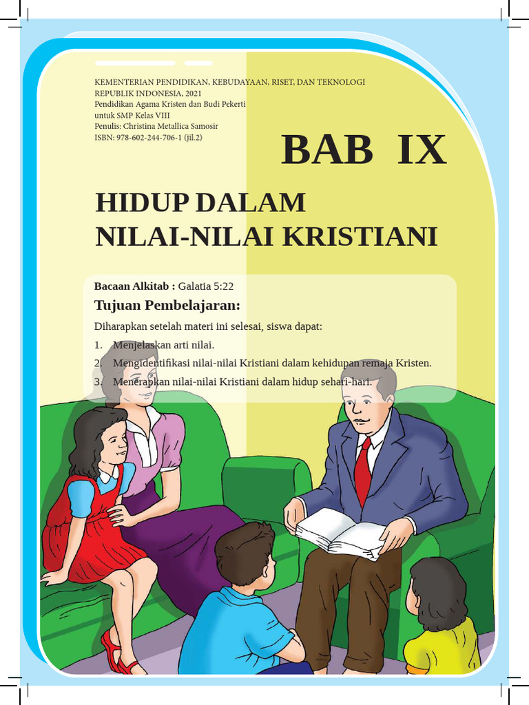 Pembelajaran Agama Kristen di Kelas 8 SMP