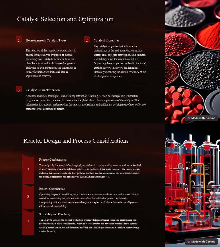 Introduction To Alcohol Production Pdf Catalysis Chemical Reactor