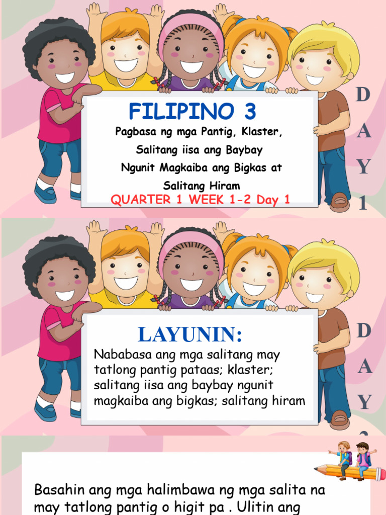 Filipino 3 - Week 3 | PDF