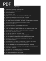 Motivational Quotes for Success | PDF