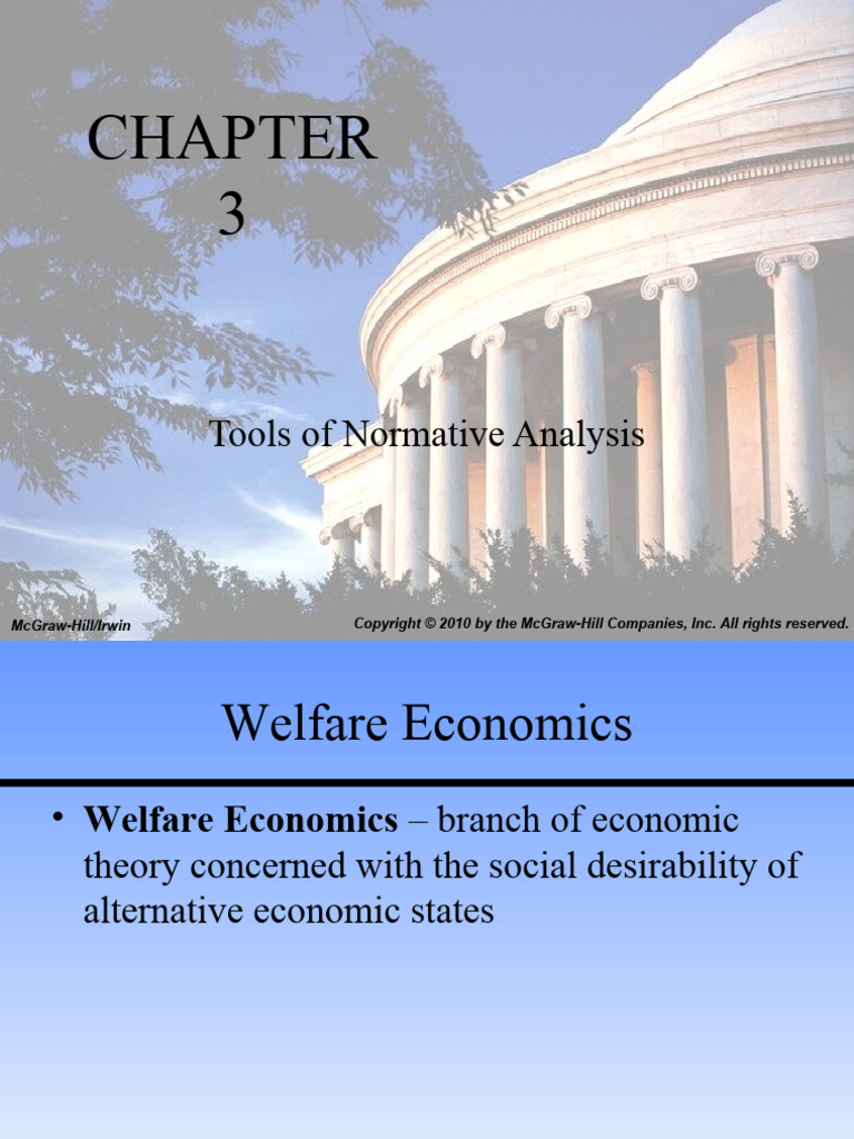 PUBLIC FINANCE CHAPTER 3 - Tools for Normative Analysis | PDF | Welfare ...