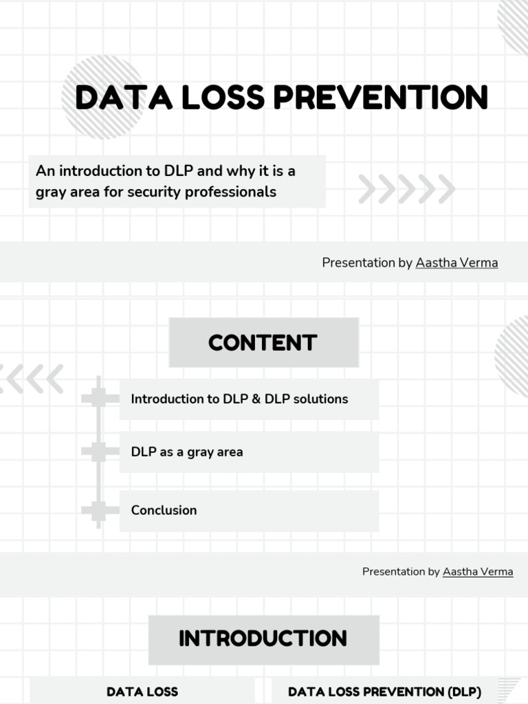 Data Loss Prevention 1715065780 | PDF | Security | Computer Security