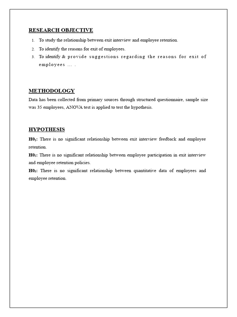 Exit interview data analysis and interpretation v01 pdf errors