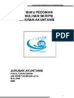 Download Pedoman Penulisan Skripsi Jurusan Akuntansi Brawijaya by Bagus Brahmasatya SN73878267 doc pdf