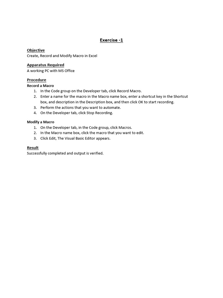 Advanced excel record pdf download free pdf microsoft excel