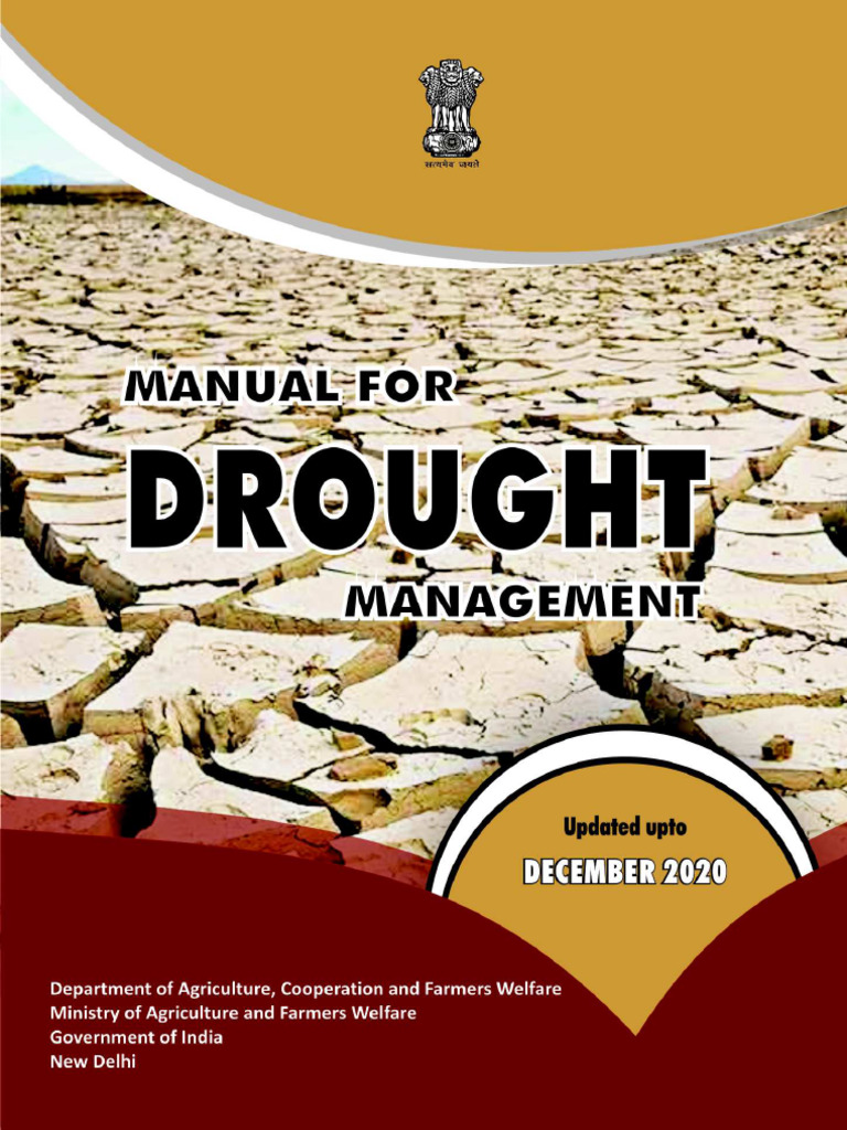 Drought Management Guidelines 2020 | PDF | Drought | Famine