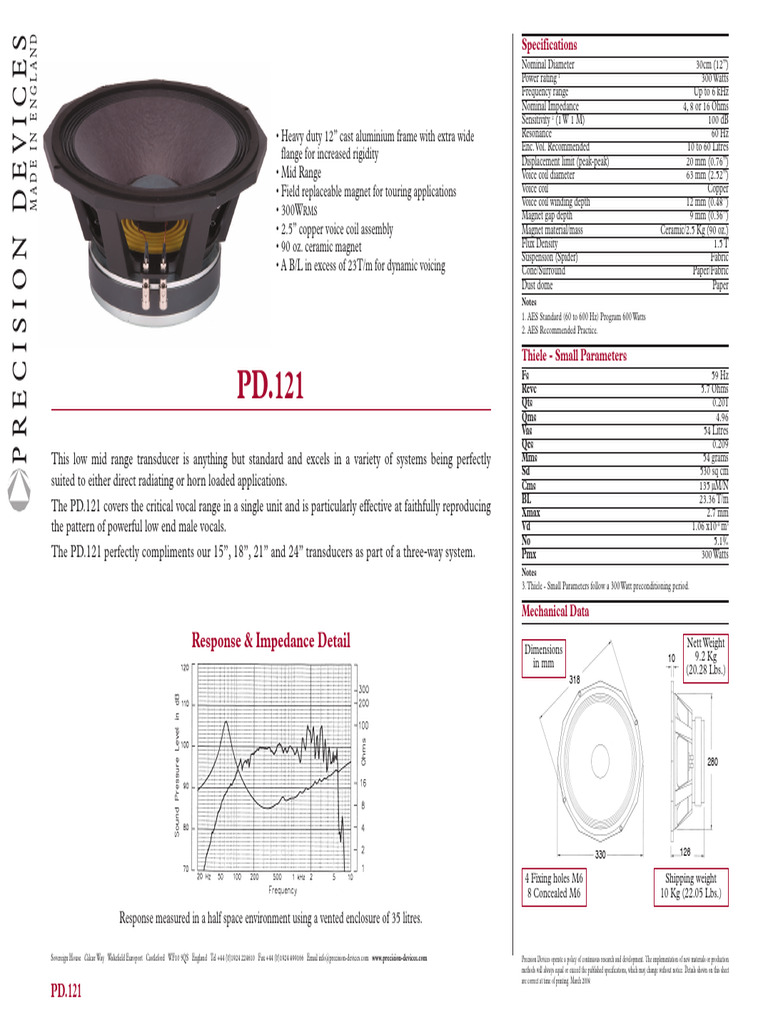 PD121 | PDF | Inductor | Electrical Engineering