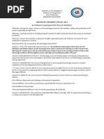 Minor Curfew Ordinance and Penalties | PDF