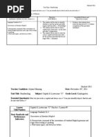 Download Kindergarten Lesson Plan 5 by alyssamanning SN73880342 doc pdf