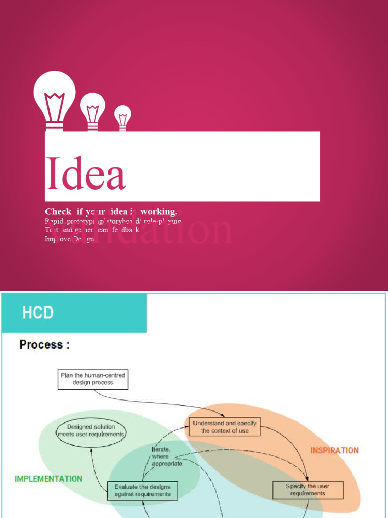 Idea Validation and Prototyping Guide | PDF | Menu (Computing) | Computing