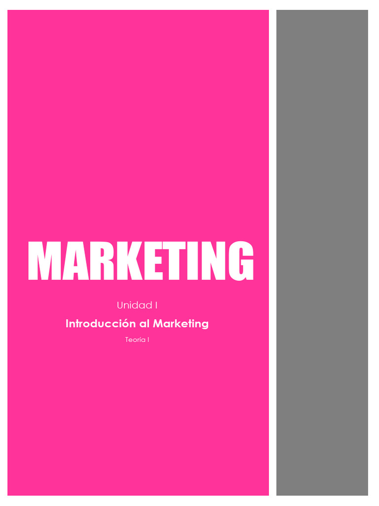 Introducción al Marketing ORT | PDF | Marketing | Producto (Negocio)
