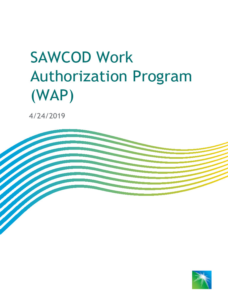 SAWCOD Work Authorization Program 1 Download Free PDF Combustion 