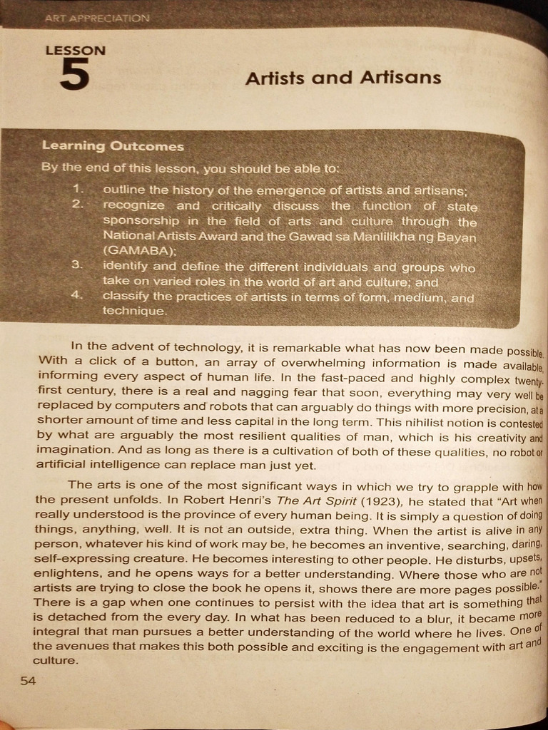 Art appreciation pdf