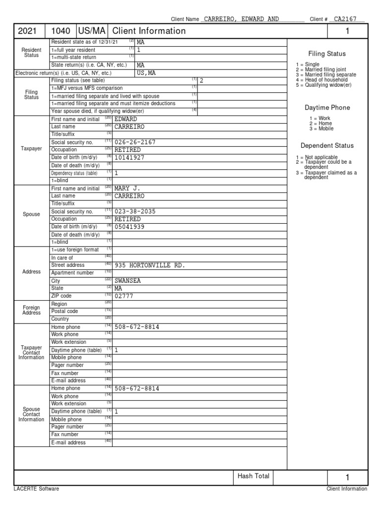 Print Detail For CA2167 | PDF | Personal Identification Number | Taxes