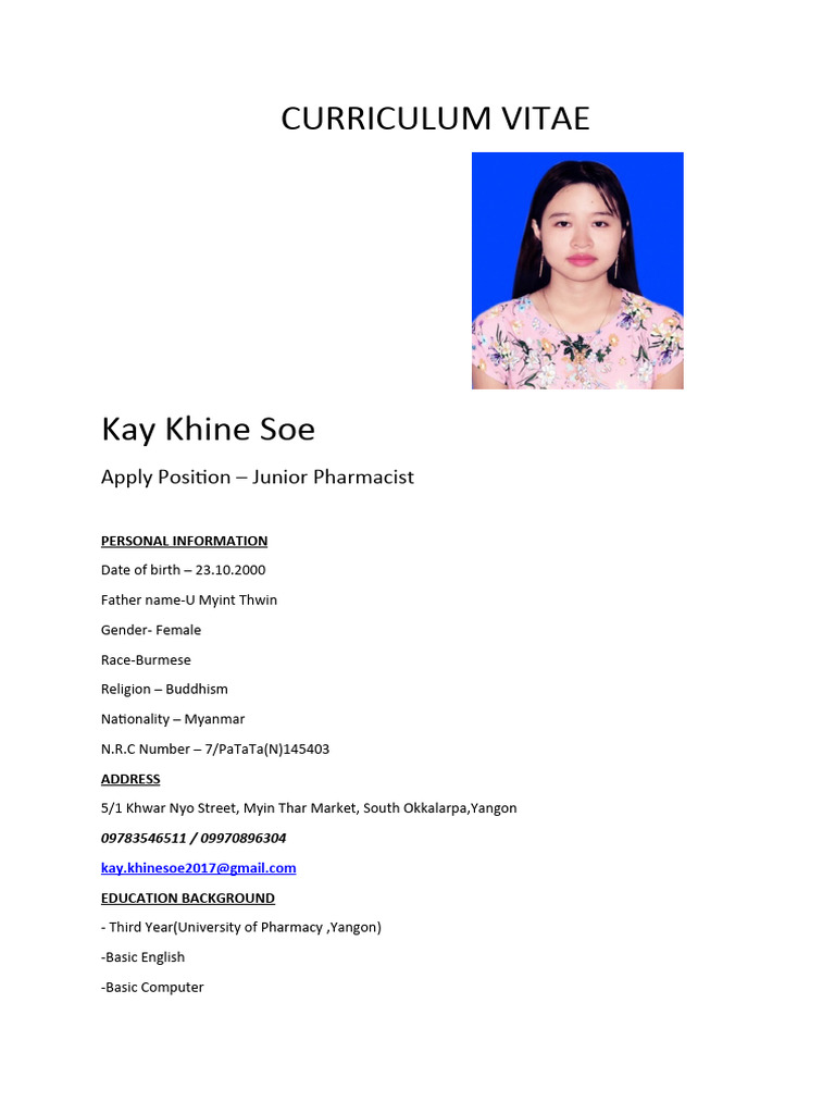 Kay Khine Soe | PDF