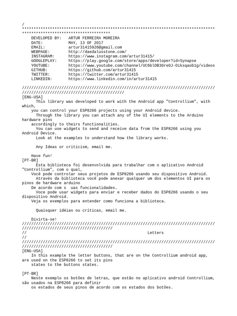 Letters.ino | Download Free PDF | System Software | Software Engineering