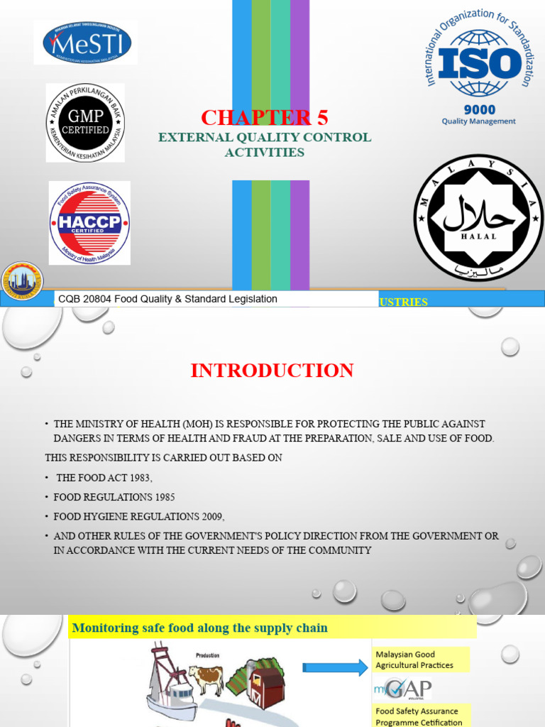 C5 (2) External Q Control Activities | PDF | Hazard Analysis And ...