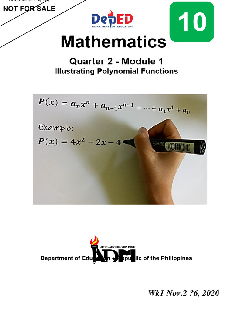 Module-in-Polynomial-Function | PDF | Polynomial | Algebra