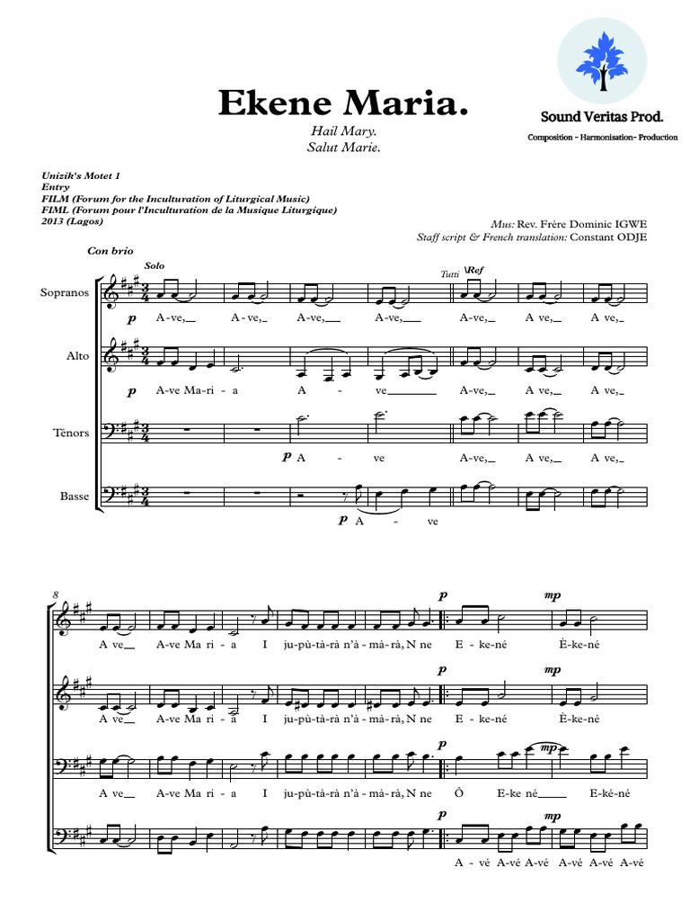 Ekene Maria - Dominic Igwe-1 | PDF