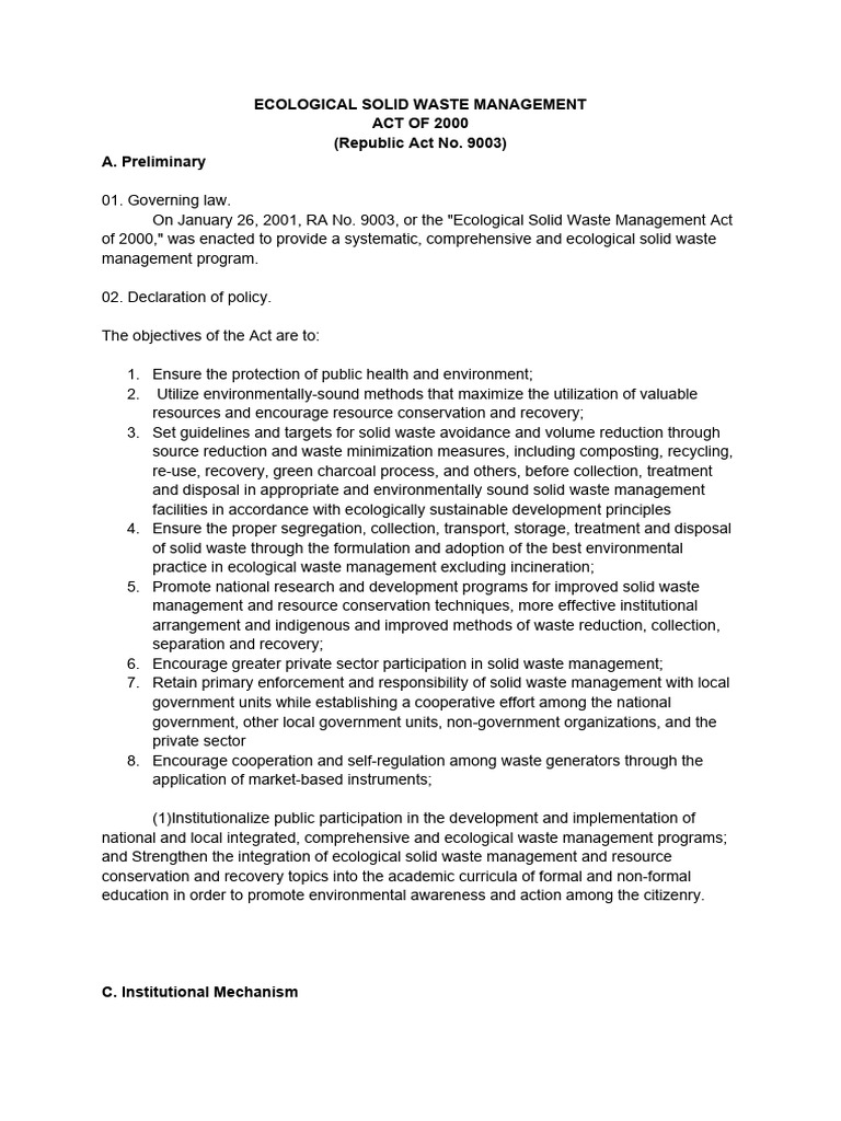 Natres Report | PDF | Waste Management | Waste