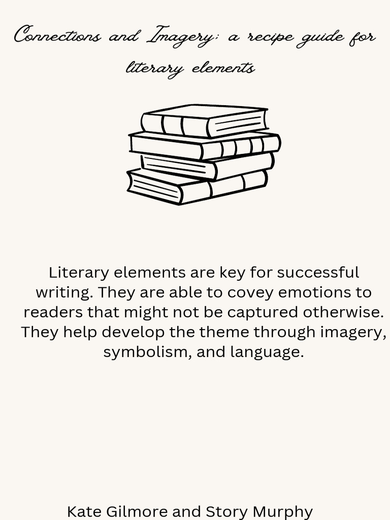 Literary Elements: A Recipe Guide | PDF