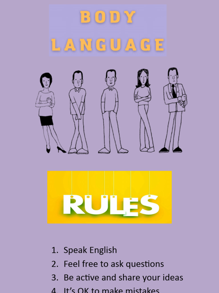 Body Language1 | PDF | Body Language | Gesture