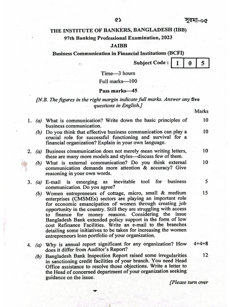 97th JAIBB Questions (All in One) .PDF Version 1 | PDF