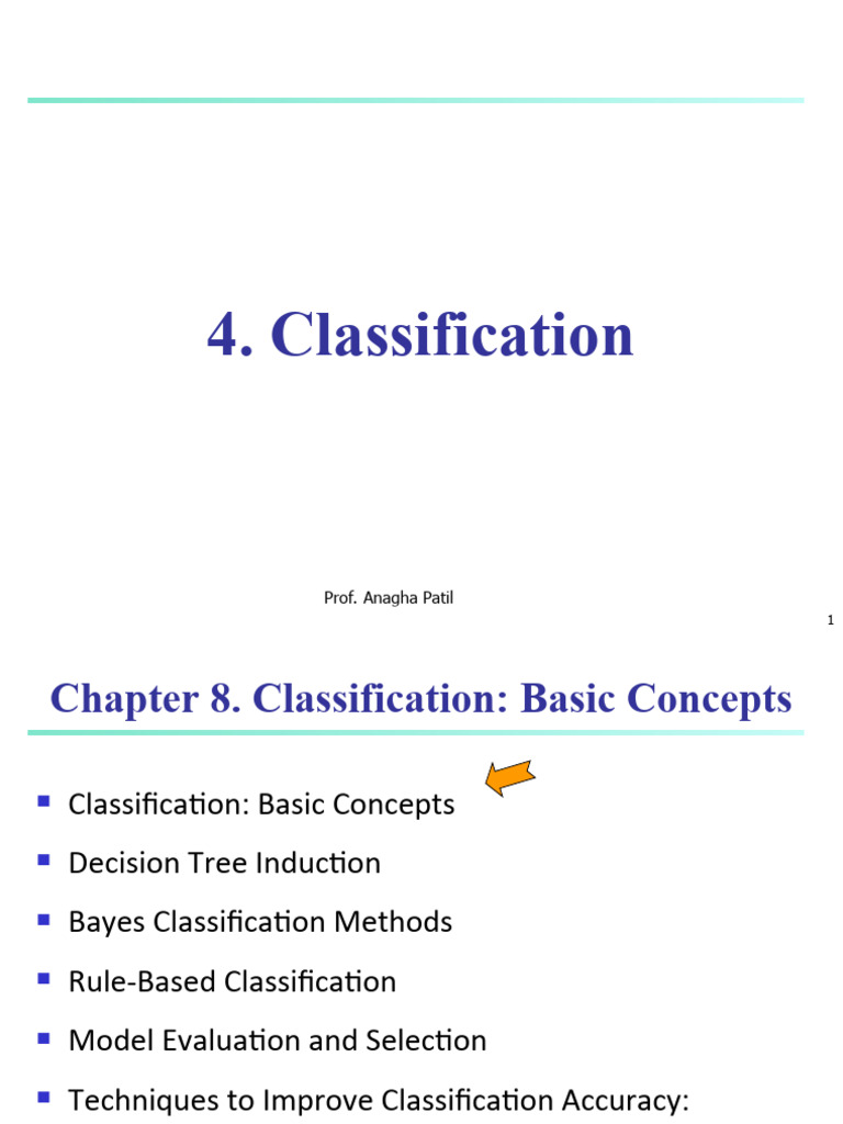 04 Classification | PDF | Sensitivity And Specificity | Cross ...