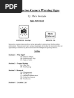Download Removal of Camera Warning Signs on Medians by Christian Sweryda SN73885742 doc pdf