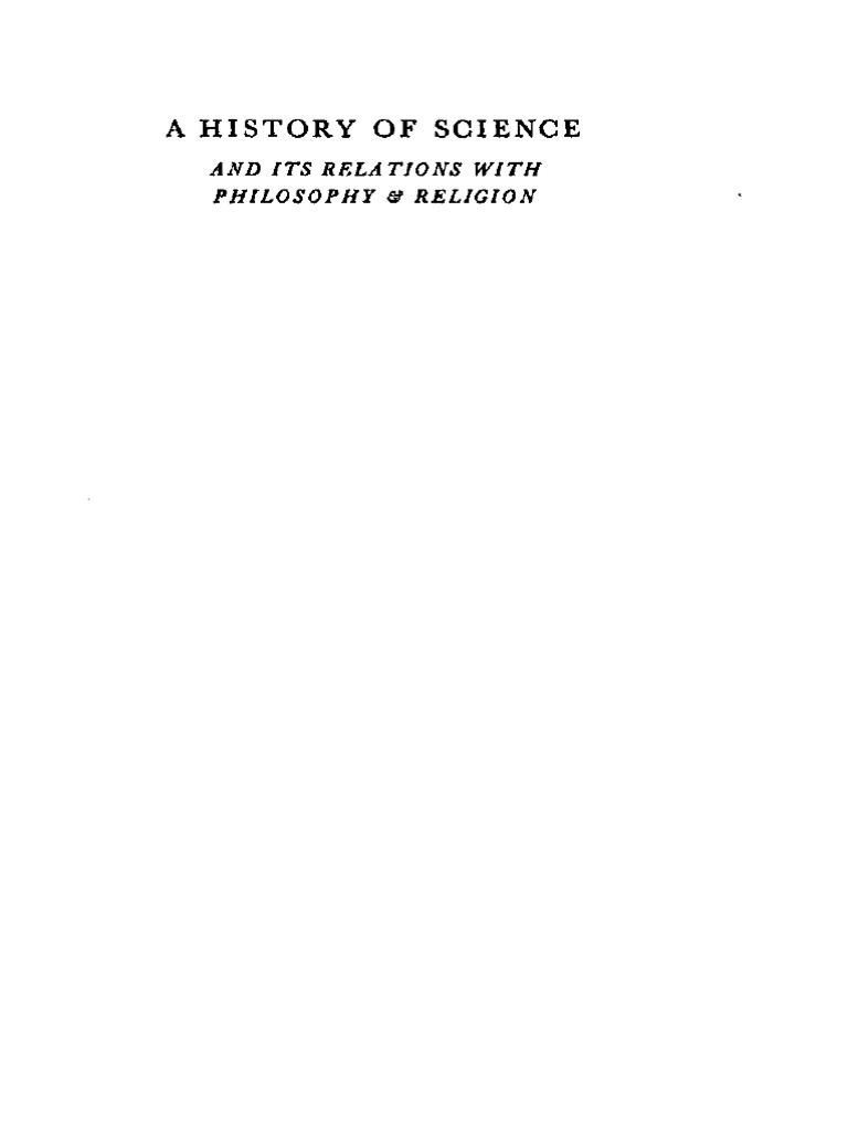 History of Science Compactado | PDF