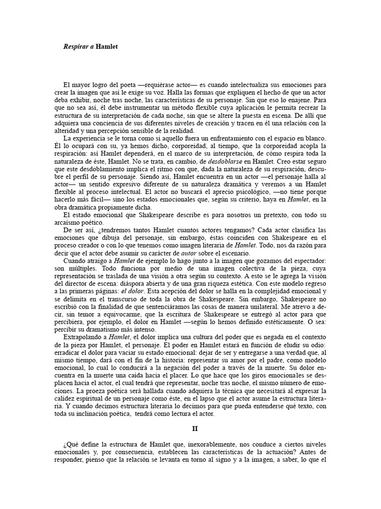 Respirar a hamlet pdf aldea william shakespeare