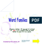 Word Family Ack