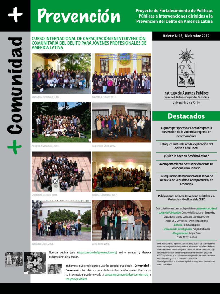 Prevención del Delito en América Latina | PDF | Centroamérica