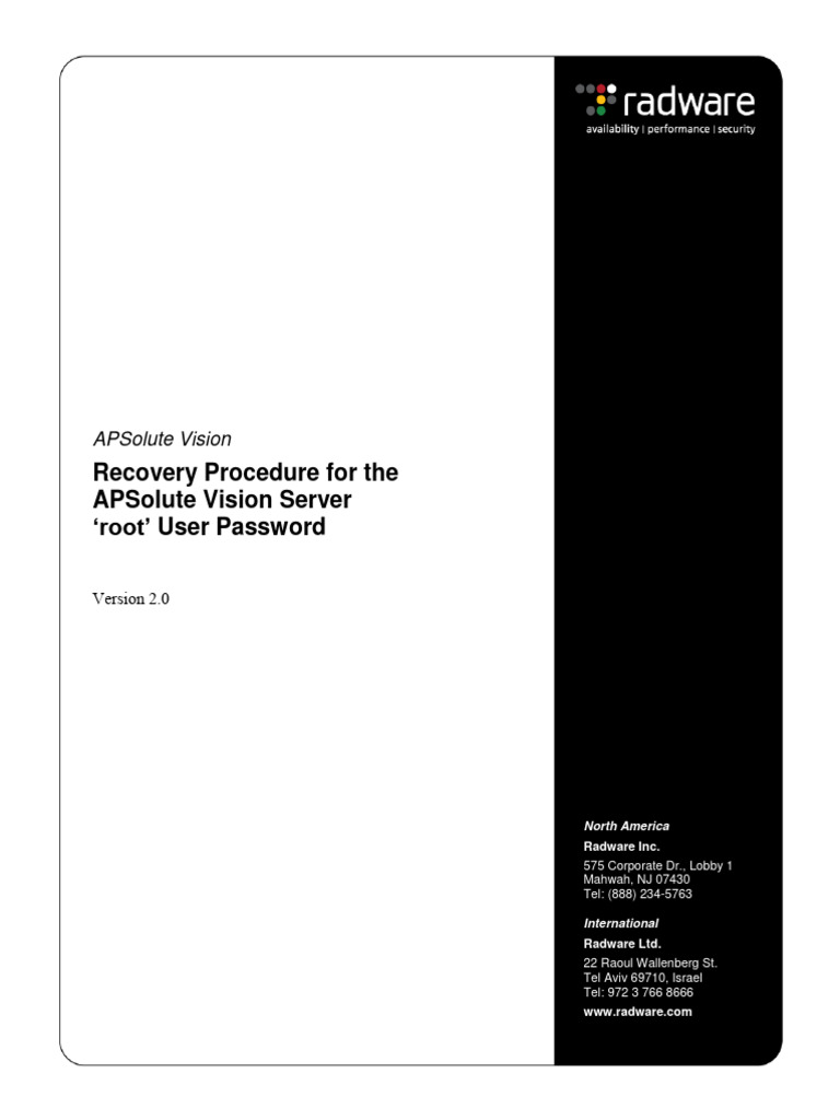 Apsolute vision root user password recovery pdf booting superuser