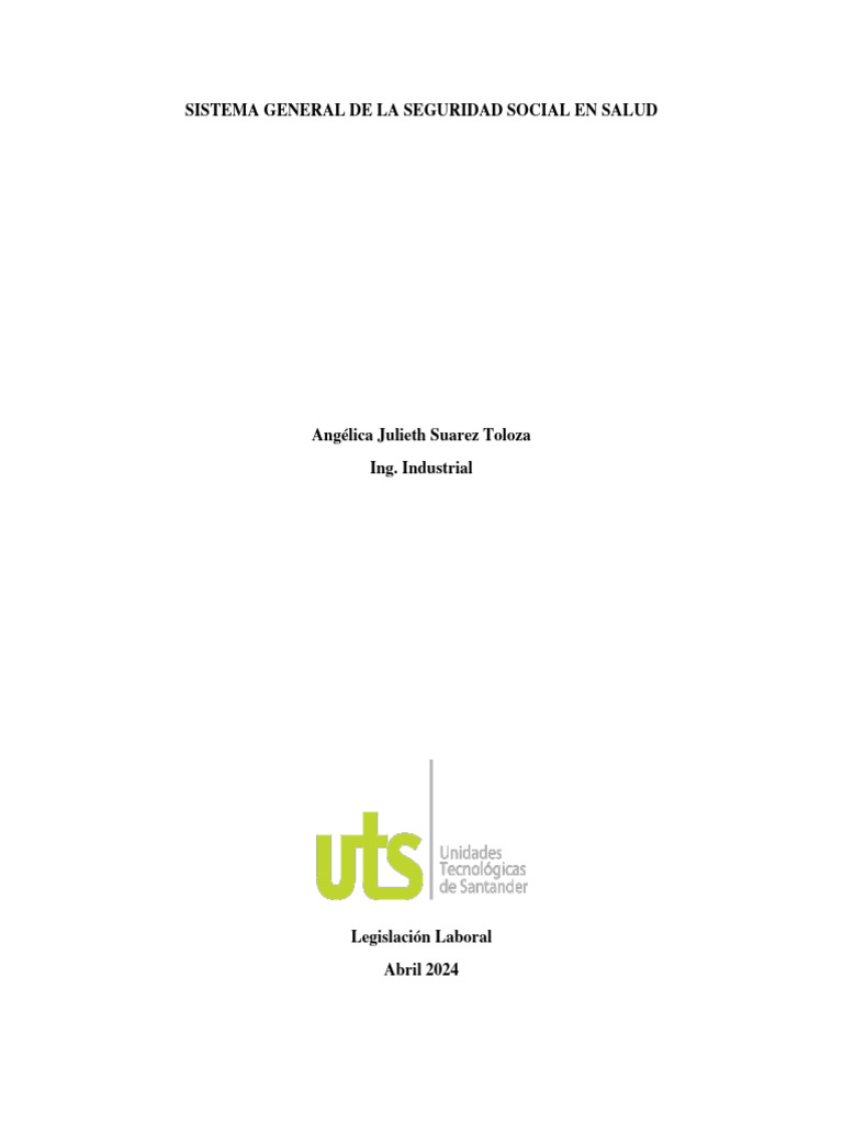 Pilares del Sistema de Salud en Colombia | PDF | Cuidado de la salud ...