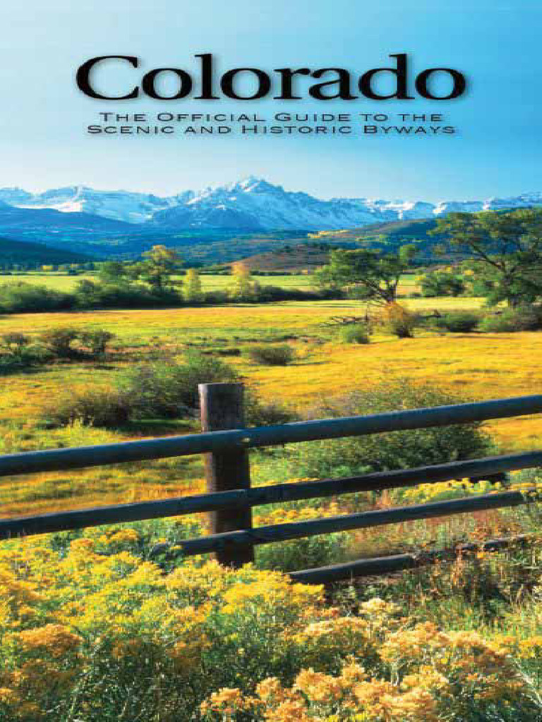 Colorado's Scenic Byways Guide | PDF