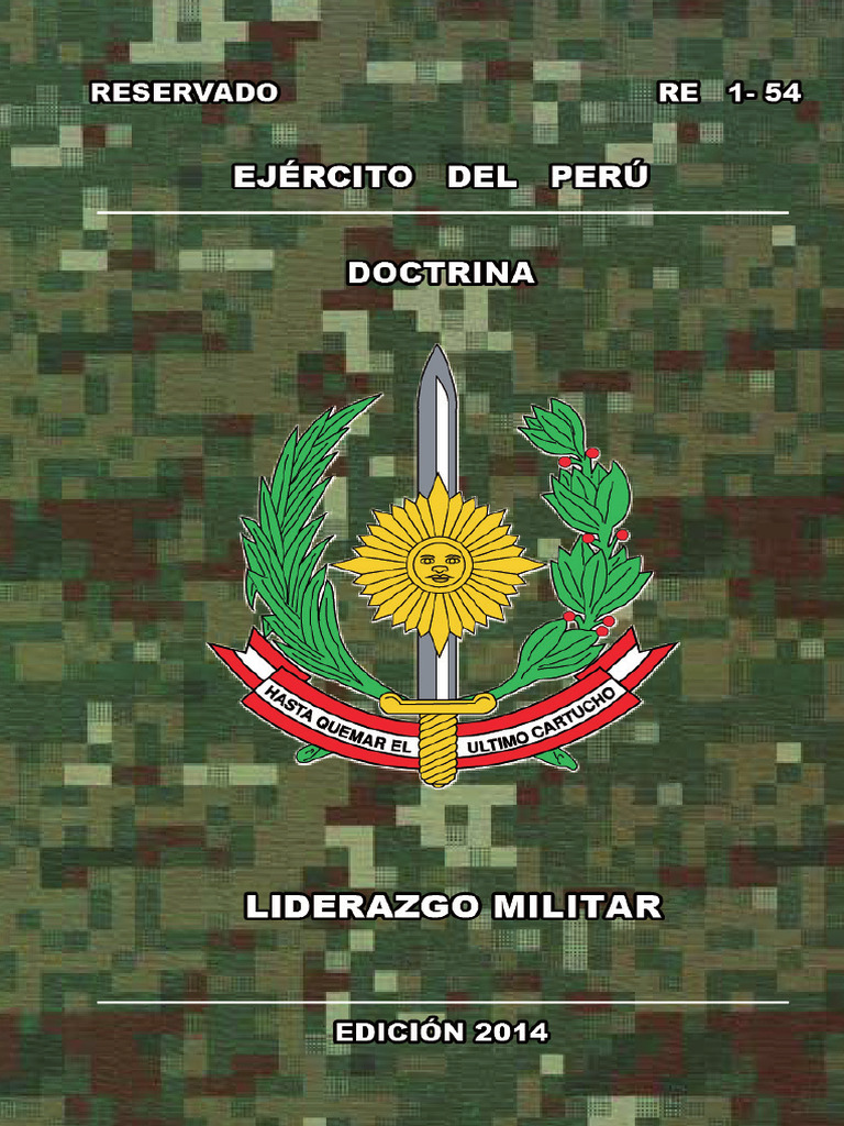 Re 1 54 liderazgo militar pdf liderazgo ciencia militar