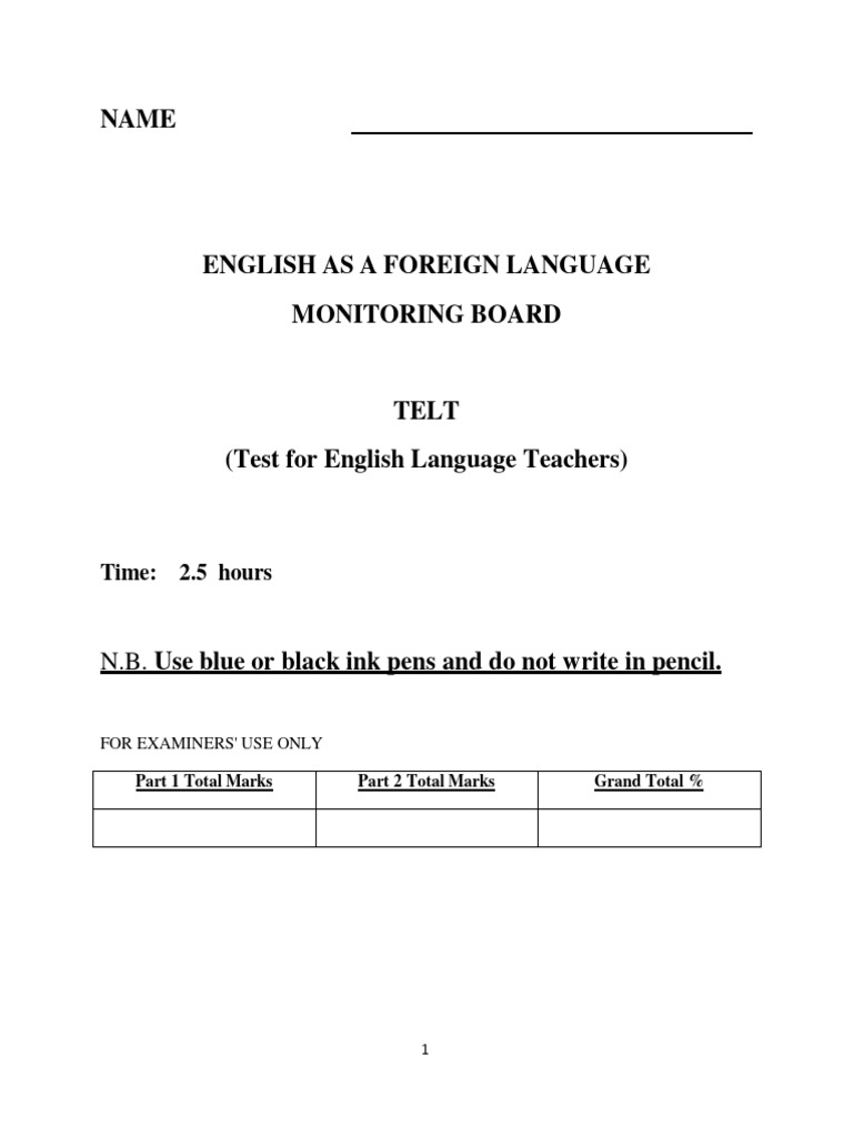 Examiners' Guide to Language Assessment | PDF | Verb | Linguistics