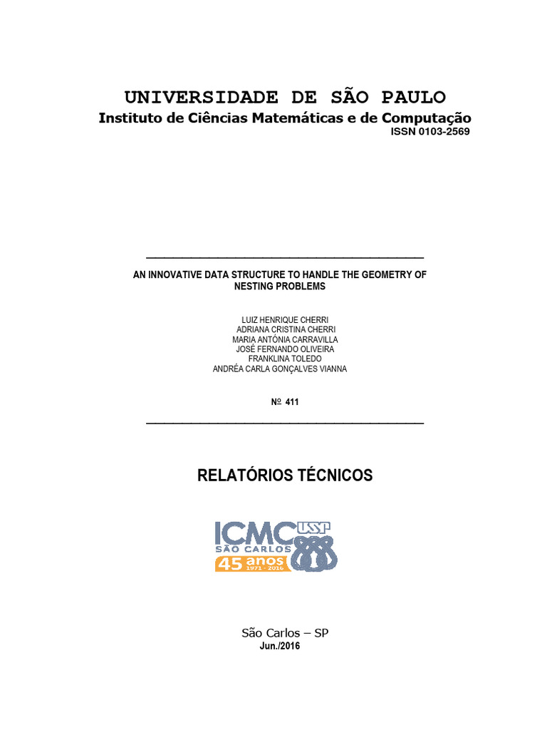 An Innovative Data Structure To Handle The Geometry of Nesting Problems ...