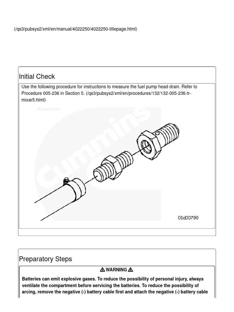 Cummins x15 pump head2250 repair pdf pump gun barrel
