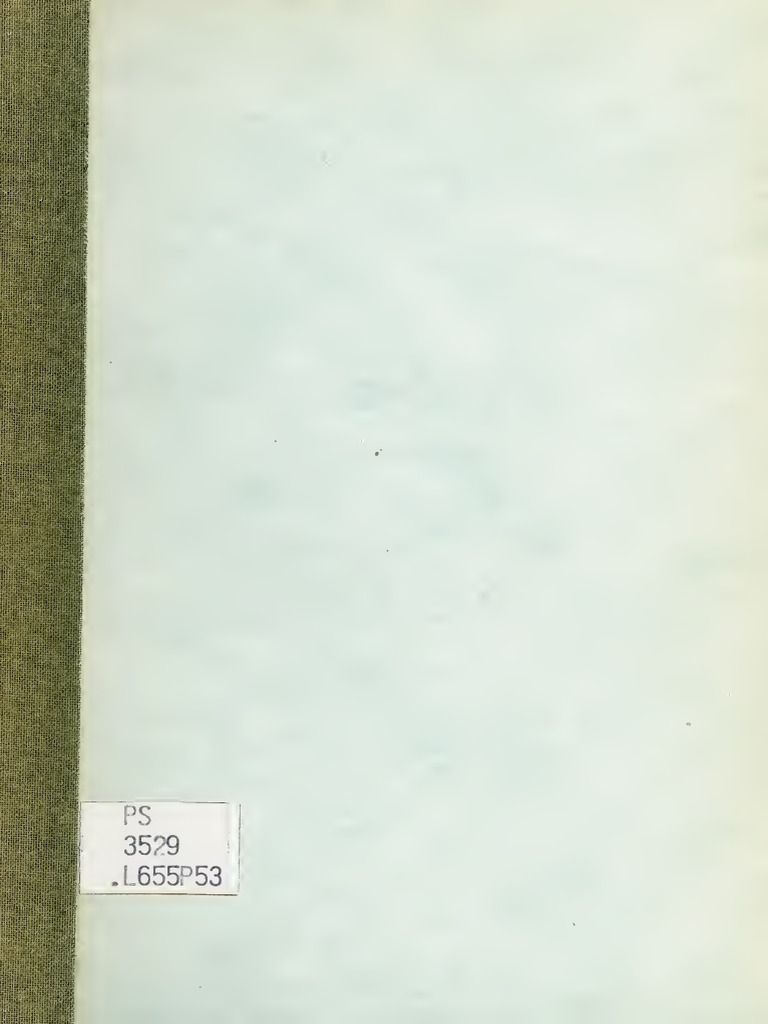 OLSON, Charles - Pleistocene Man | PDF