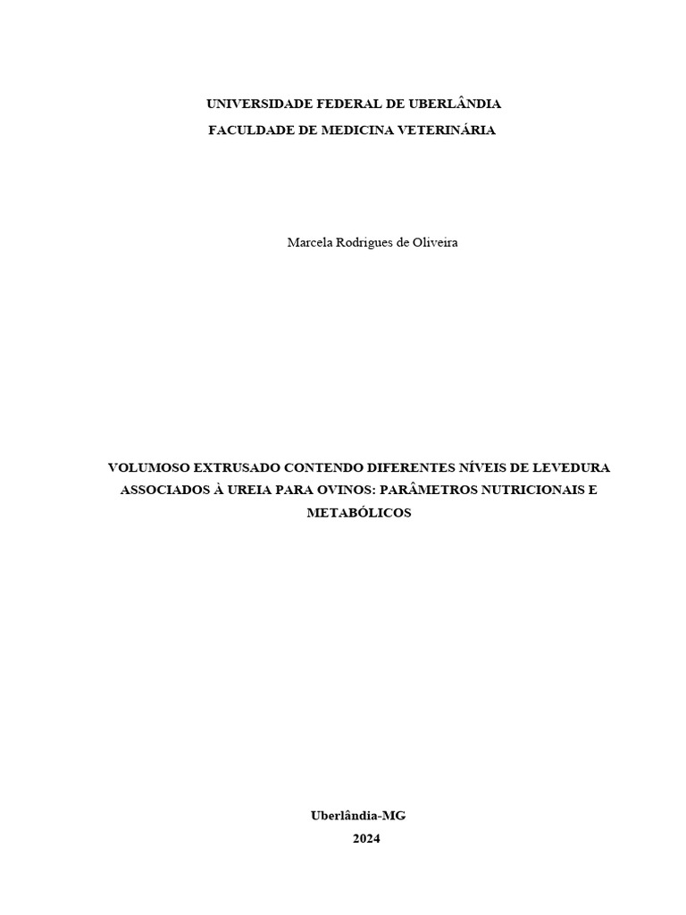 Volumoso Extrusado Contendo | PDF | Degradação ambiental | Milho