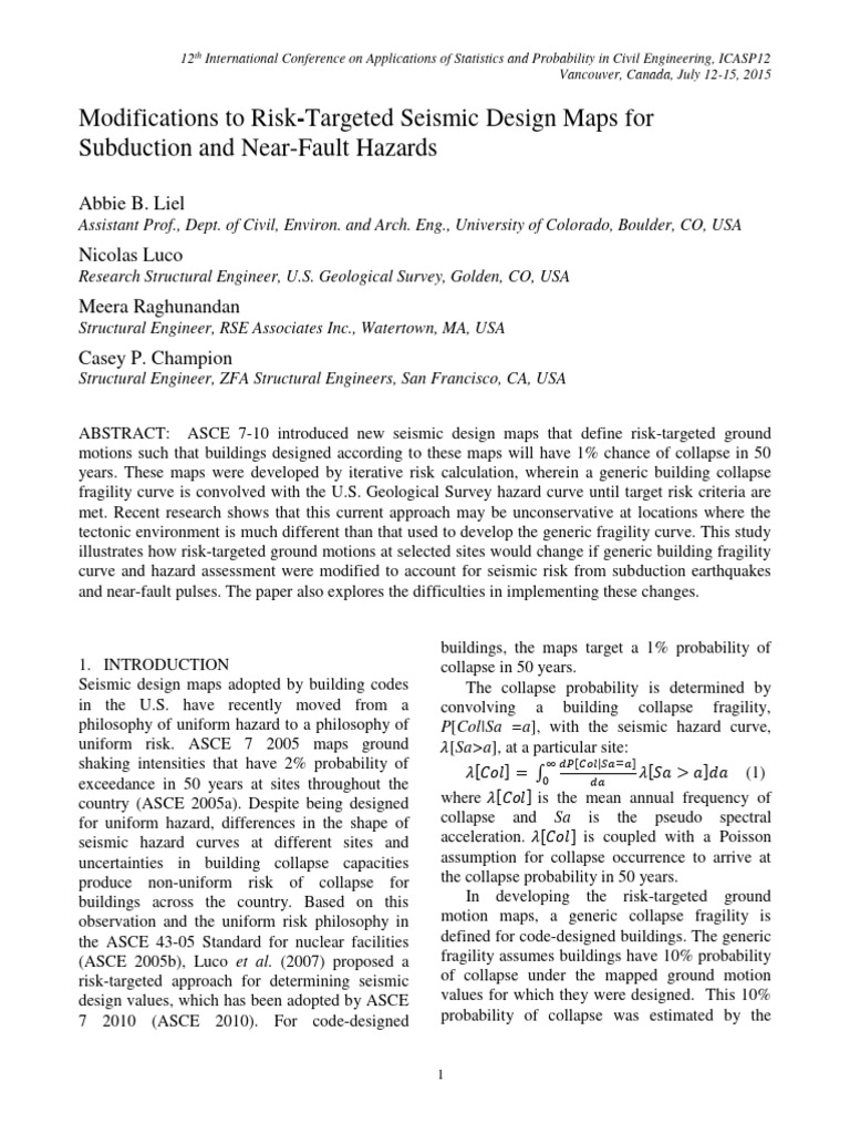 Seismic Design for Civil Engineers | PDF | Science & Mathematics