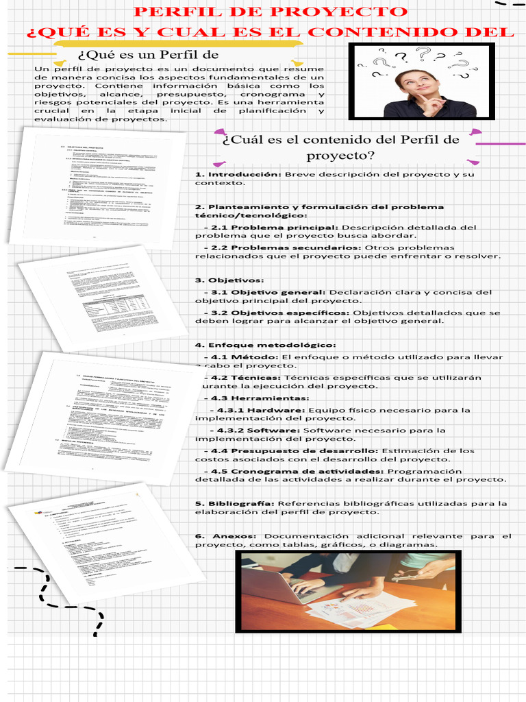 Guía Completa para Perfiles de Proyecto | PDF | Software | Presupuesto