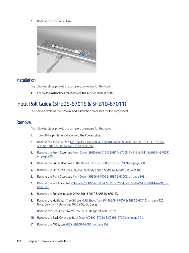 Input Roll Guide | PDF