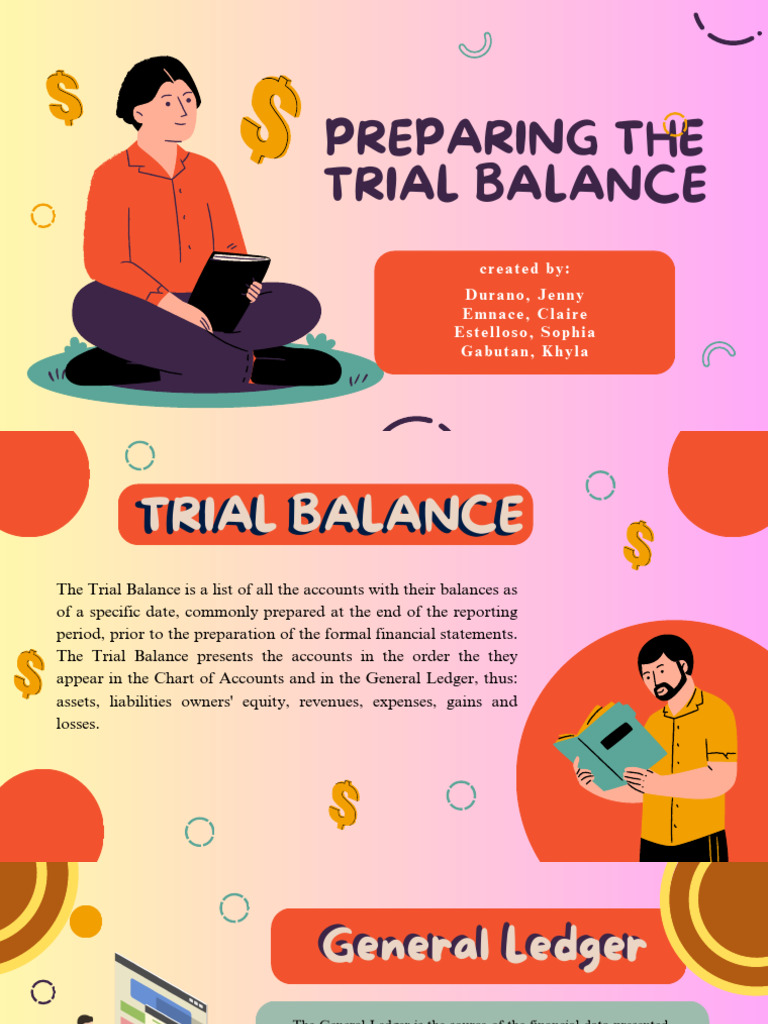 Trial Balance Preparation Guide | PDF | Debits And Credits | Bookkeeping