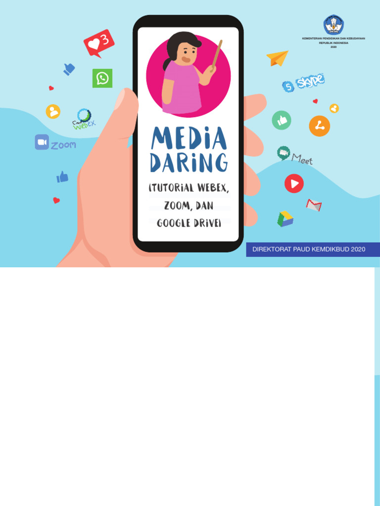 Tutorial Media Daring (ZOOM, WEBeX, GDrive) | PDF | Ilmu Sosial