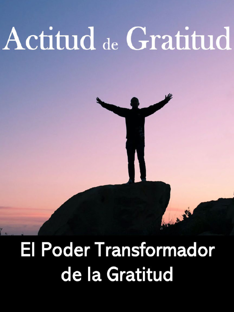 Actitud De Gratitud Librosverdes Global Descargar Gratis Pdf