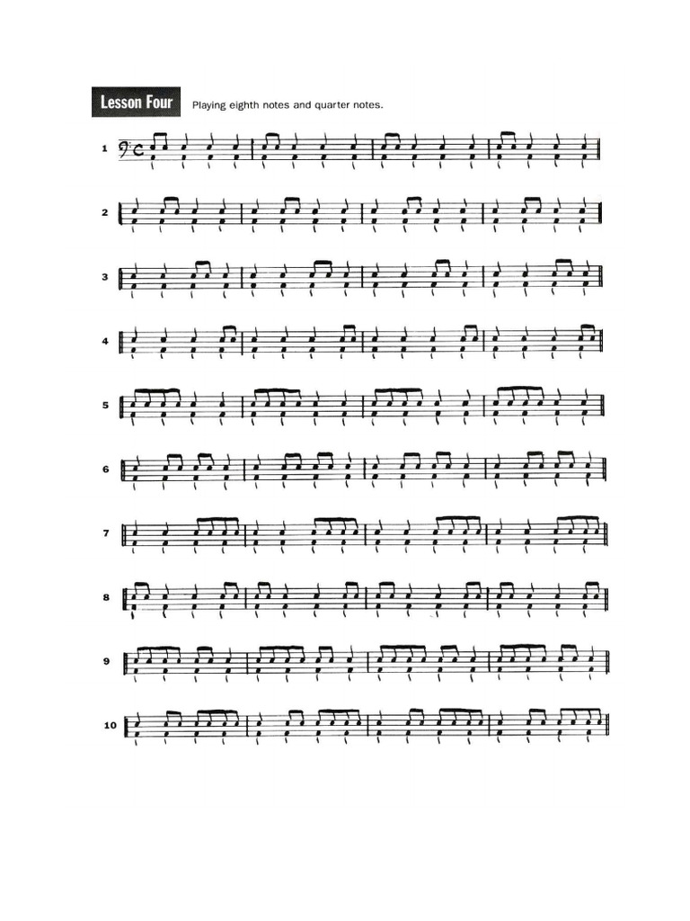 PROGRESSIVE STEPS TO SYNCOPATION FOR THE MODERN DRUMMER PDF FREE visual data 5