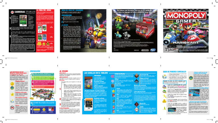 Manual Monopoly Mario Kart | PDF | Mario | Franquicias de videojuegos